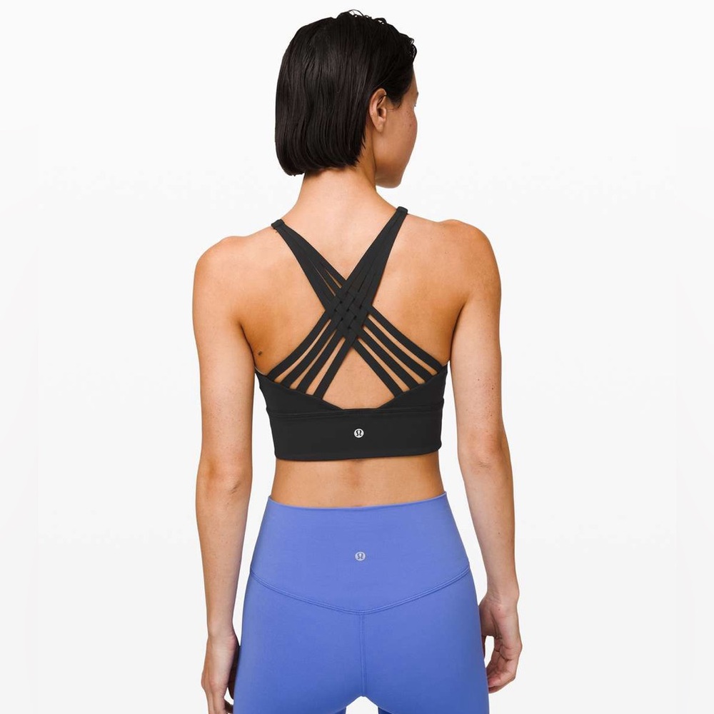Black Free To Be Moved Bra High Neck